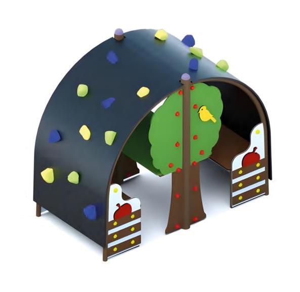 Playhouse Climbing House Play Castle Children\'s Playhouse Forest House Hideout House Dwarf House
