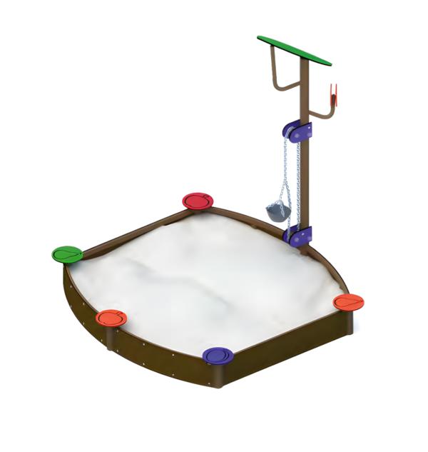 Sandbox play area playpen sand zone digging area sand play zone