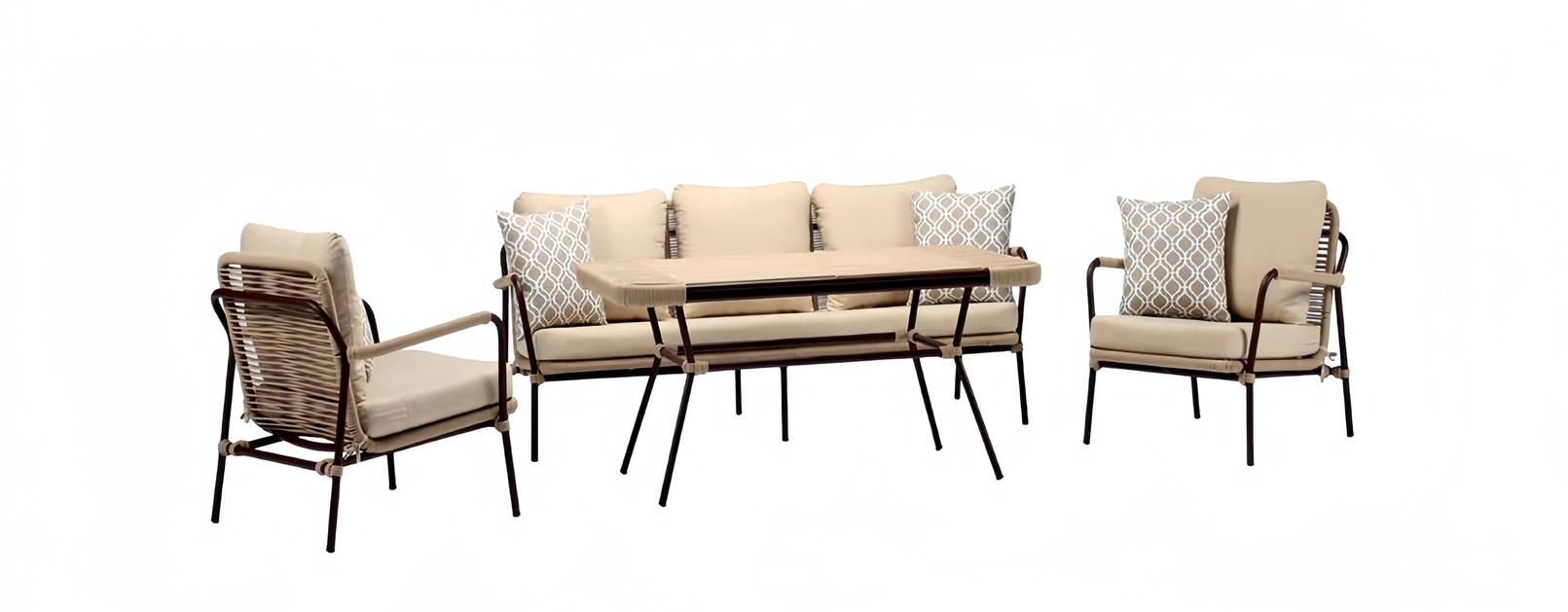 Outdoor furniture garden lounge outdoor furniture sofa couch terrace lounge furniture 4-piece