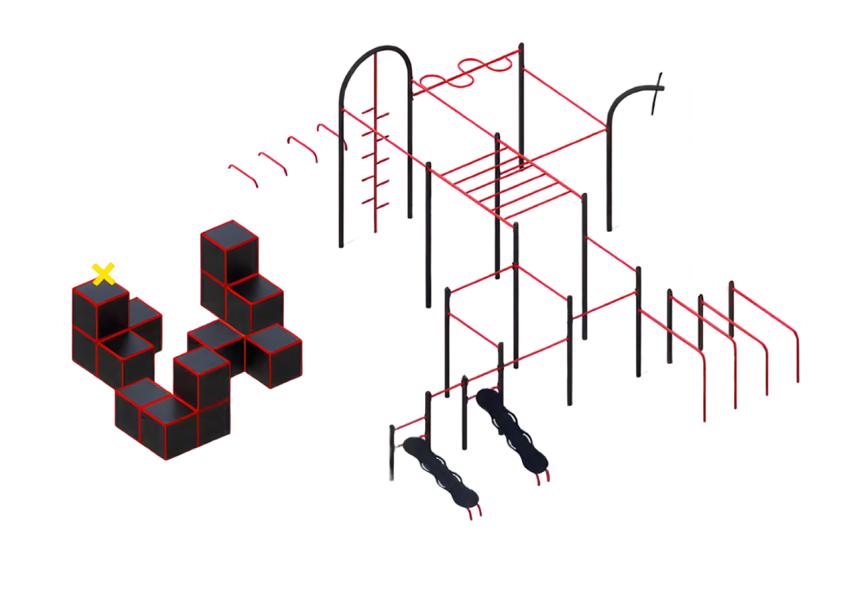 Pull-up bars Street sports equipment Parallel bars Slacklines Shoulder muscles