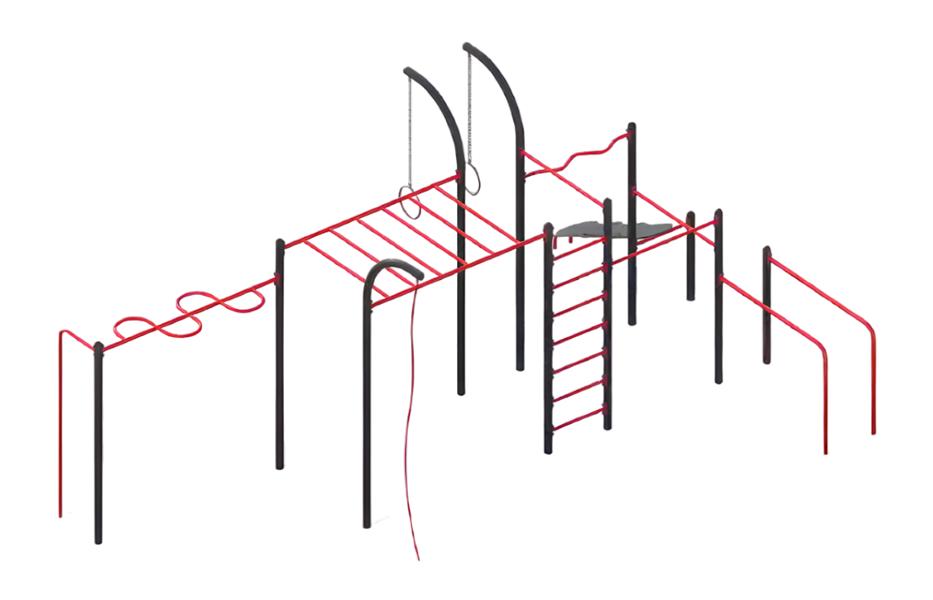 Hanging devices street sports equipment pull-up bars pull-ups street sports modules