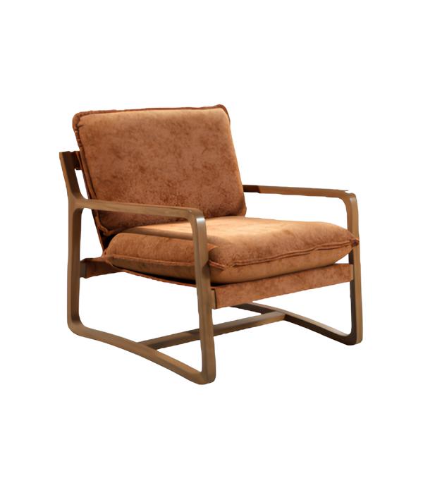 Club chair Comfortable armchair Hotel furniture Upholstered single seater Lounge area Retro