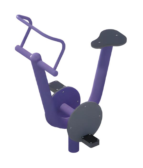 Street sports equipment hip pendulum multifunction towers shoulder press butterfly