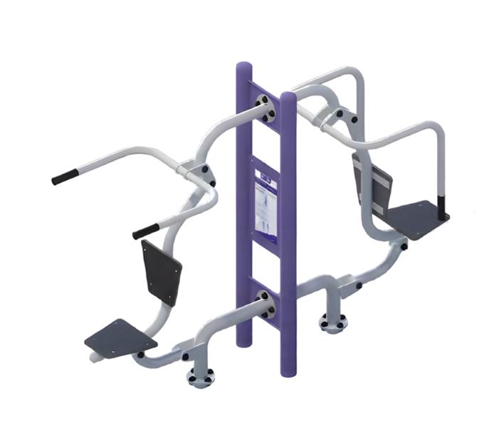 Street sports equipment multifunctional towers abdominal trainers pull-up bars leg press