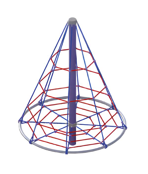Climbing cone Rope cone Climbing pyramid Adventure cone High rope cone Game cone
