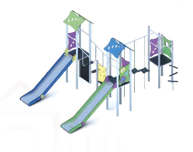 Playground slide play area climbing frame children\'s playground amusement park