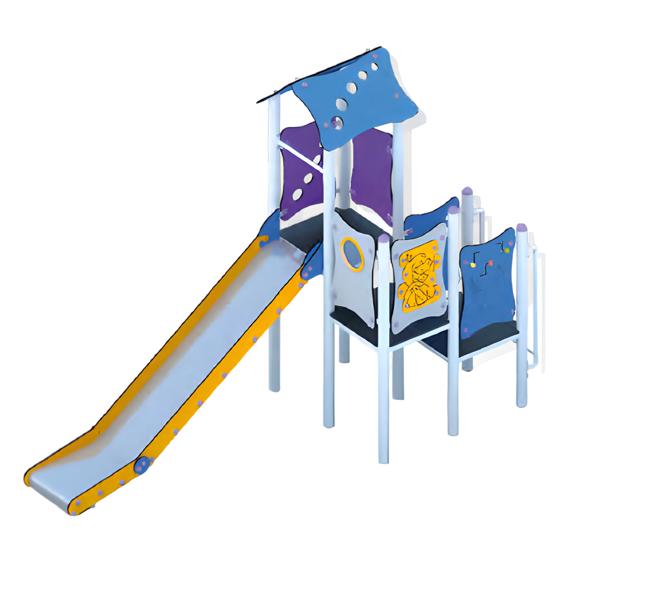 Play area playground slide children\'s playground amusement park activity area