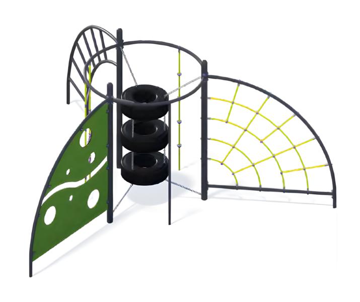Playground grab bars practice platform hanging transitions rope bars climbing bars