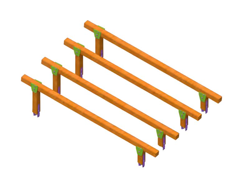 Balance beam play beam adventure bridge shaky bridge playground practice beam