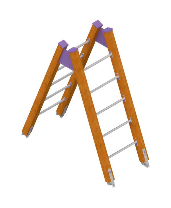 Activity area playground balancing bridge hanging bridge climbing bridge beam bridge