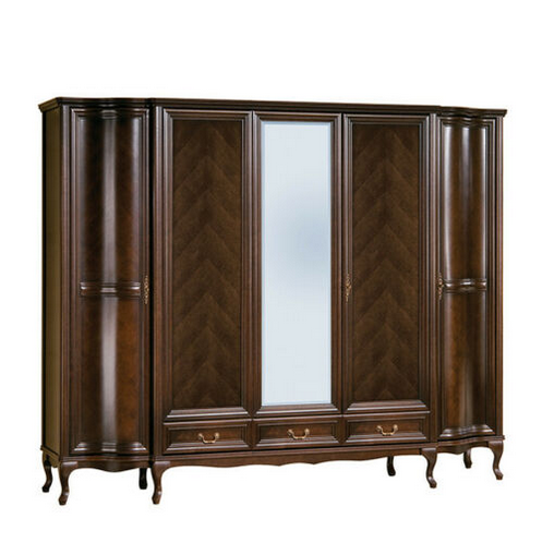 Classic Cabinets Cabinet Wall 5 Doors Wood New Italian Furniture