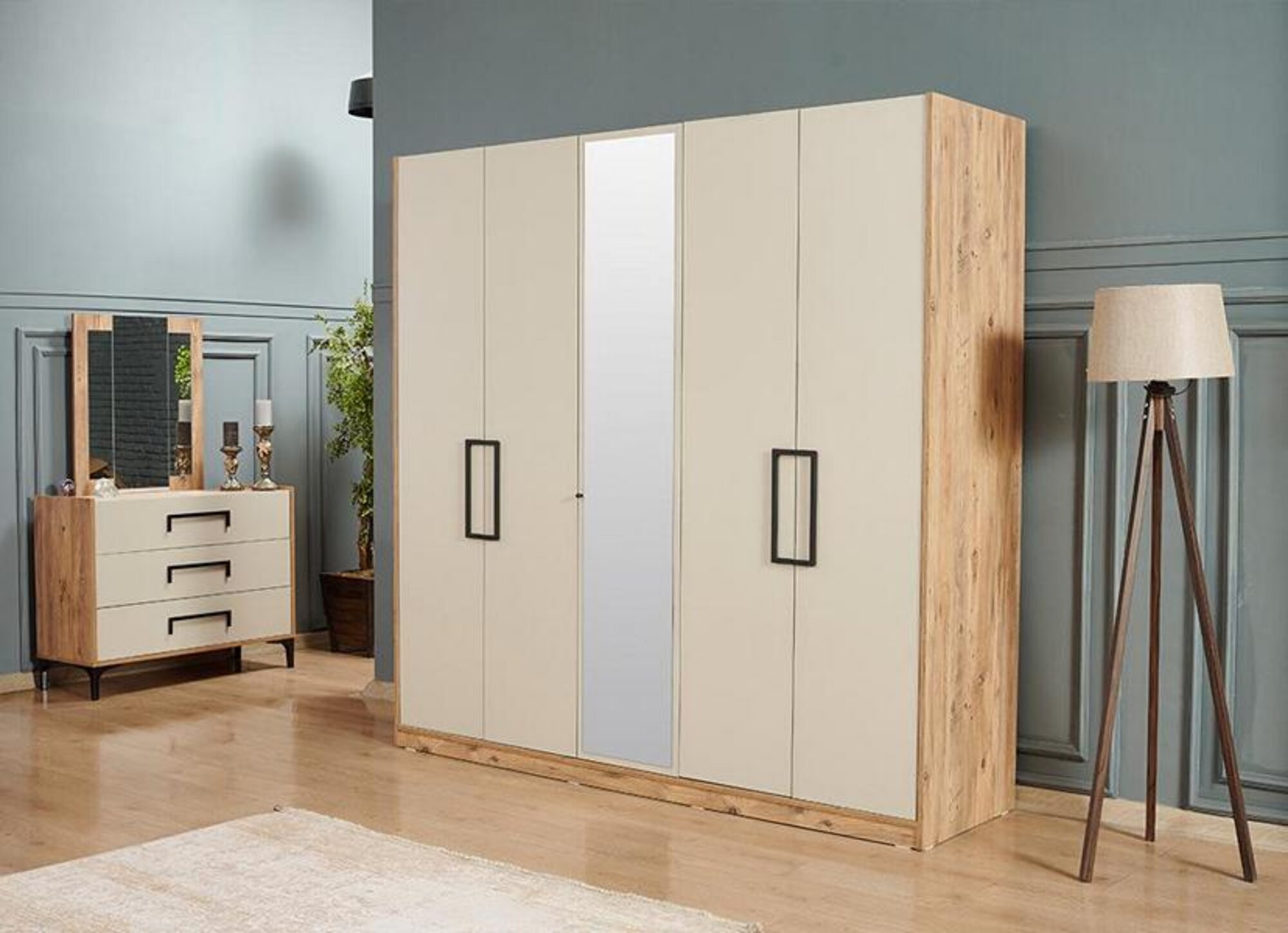 Cabinet wardrobe vanity mirror cabinet furniture bedroom wardrobe