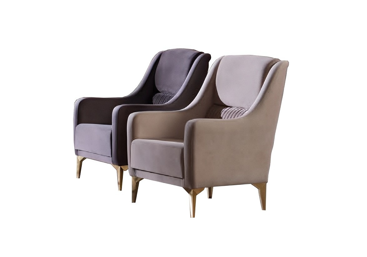 Armchair office chair living room office chair study gray furniture