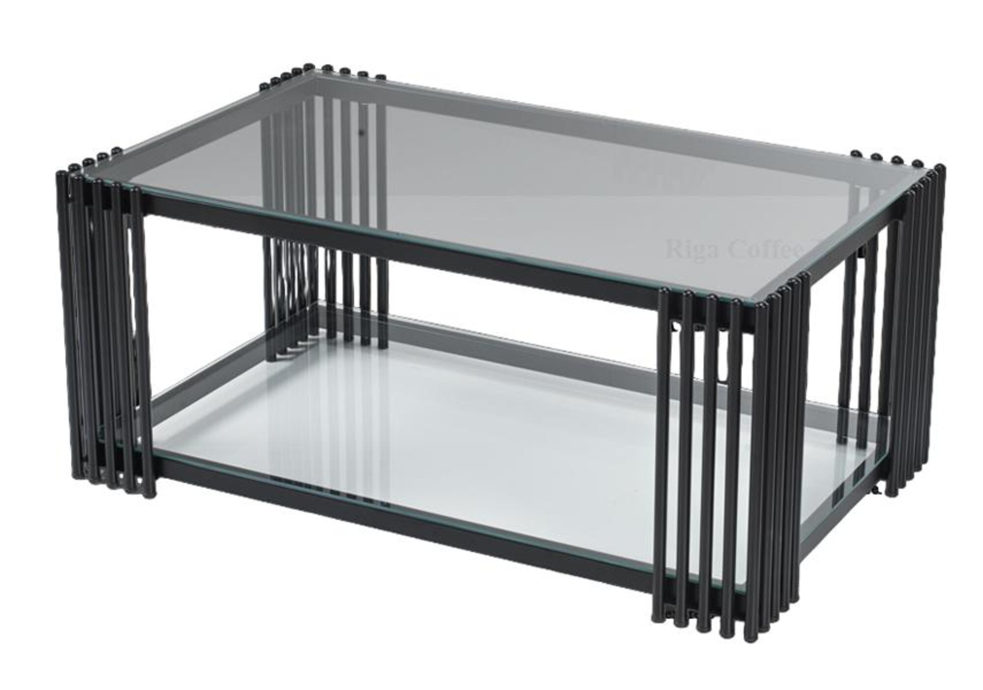 Metal Coffee Table Black Luxury Design Elegant Furniture Living Room Coffee Tables