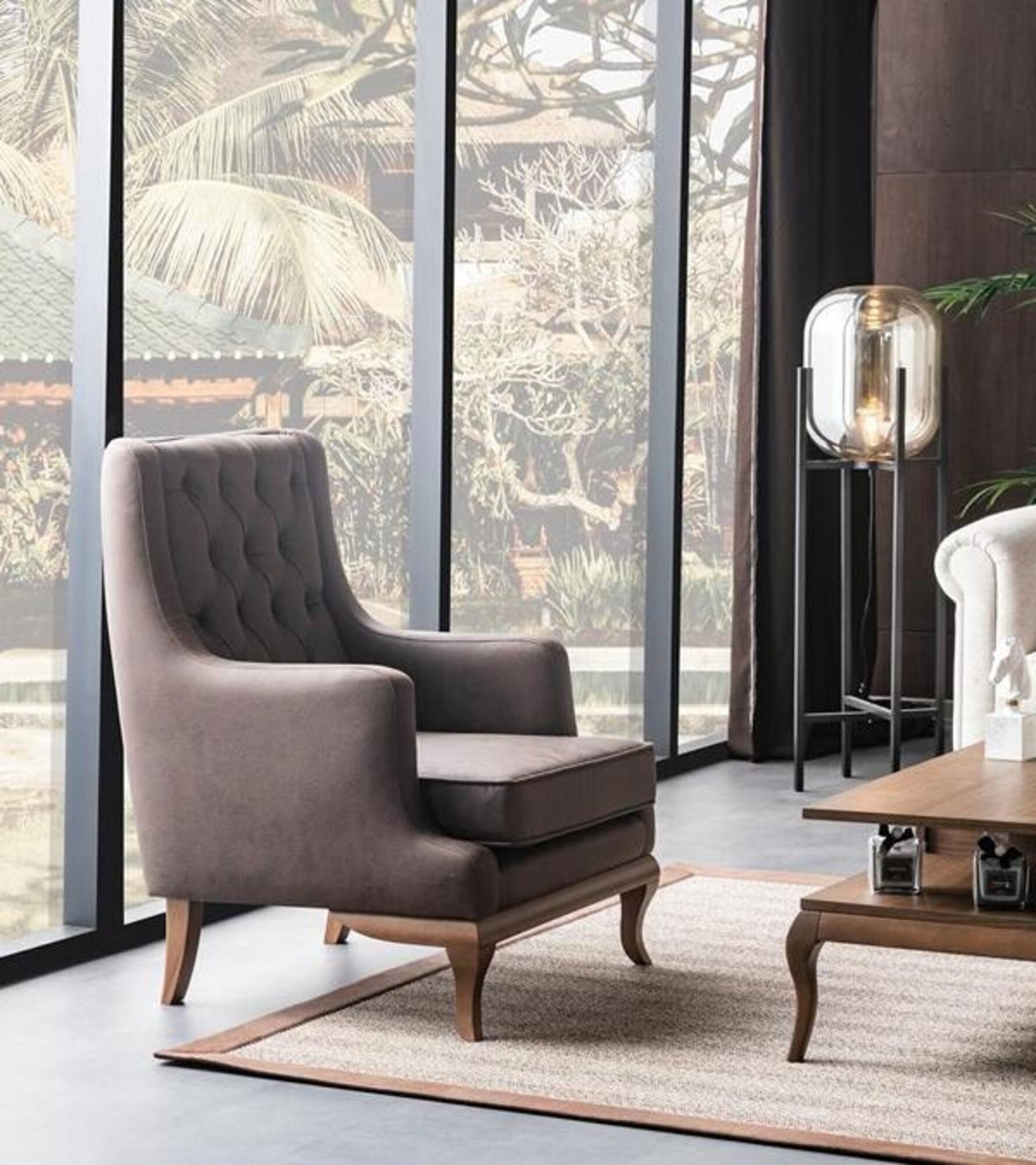 Armchair, reclining armchair, wing chair, Chesterfield chair, armchair, upholstered chair.