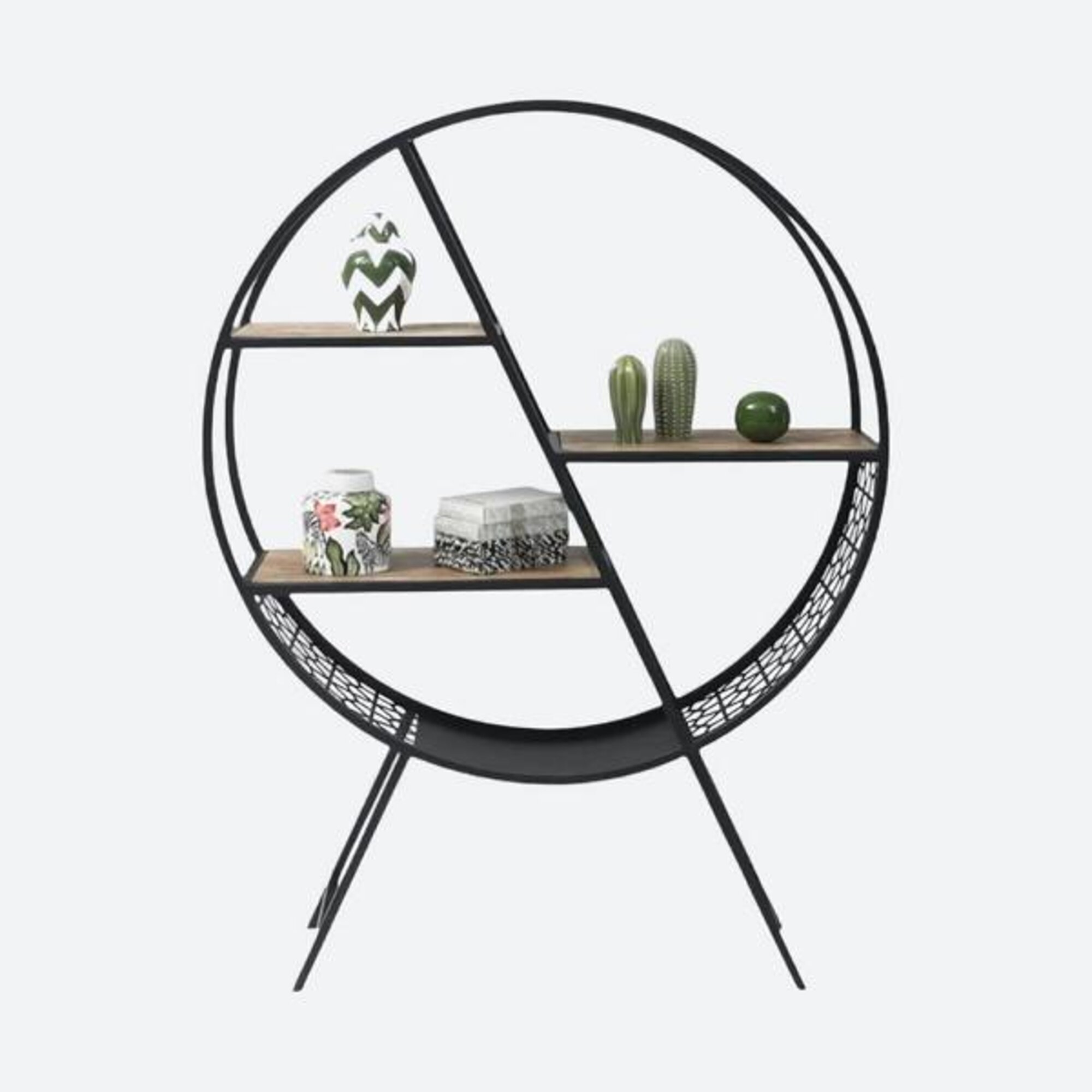 Luxury bookshelf stylish stand shelf file shelf and room divider for office