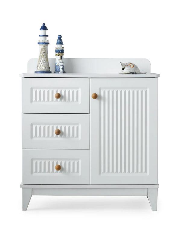 Dresser Modern Design Spacious Drawers Bedroom Living Spaces Stylish