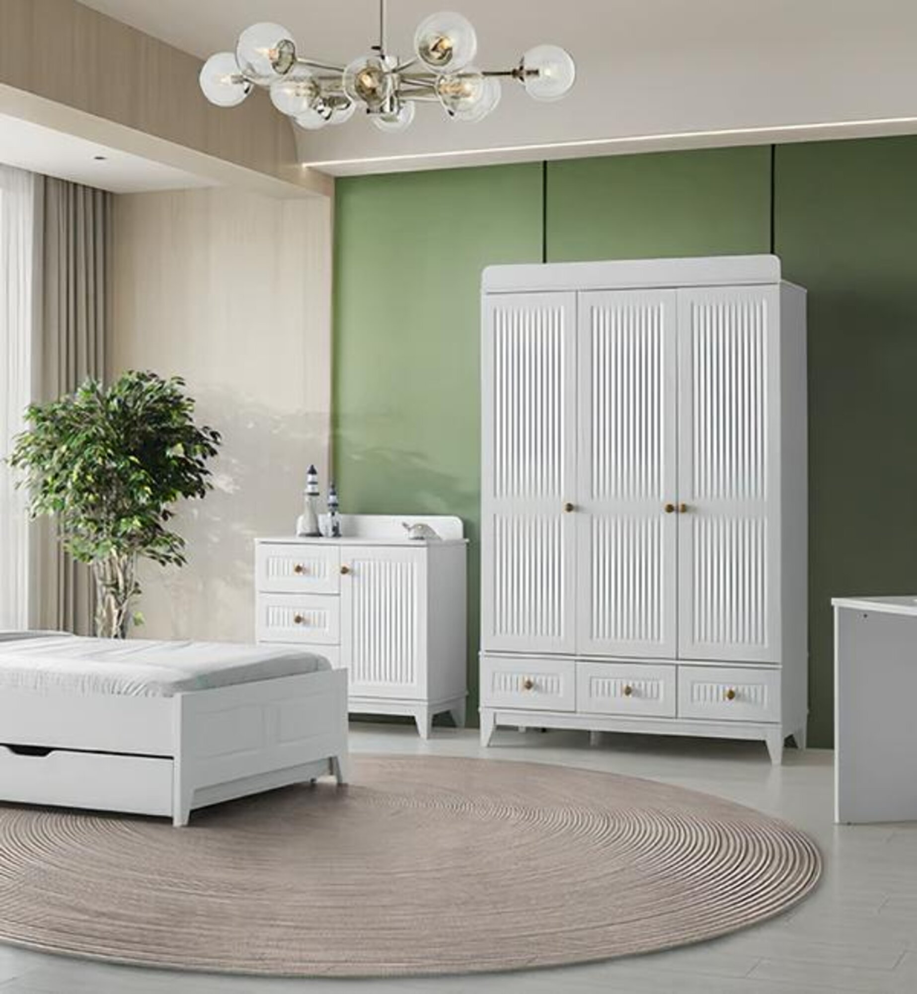 Chest of drawers wardrobe modern design children\'s room living spaces stylish furniture