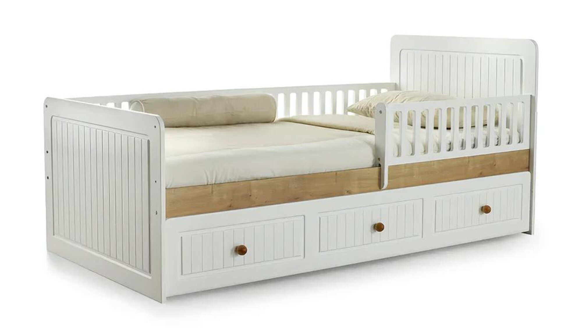 Bed frame children\'s bed children\'s room children\'s room furniture white