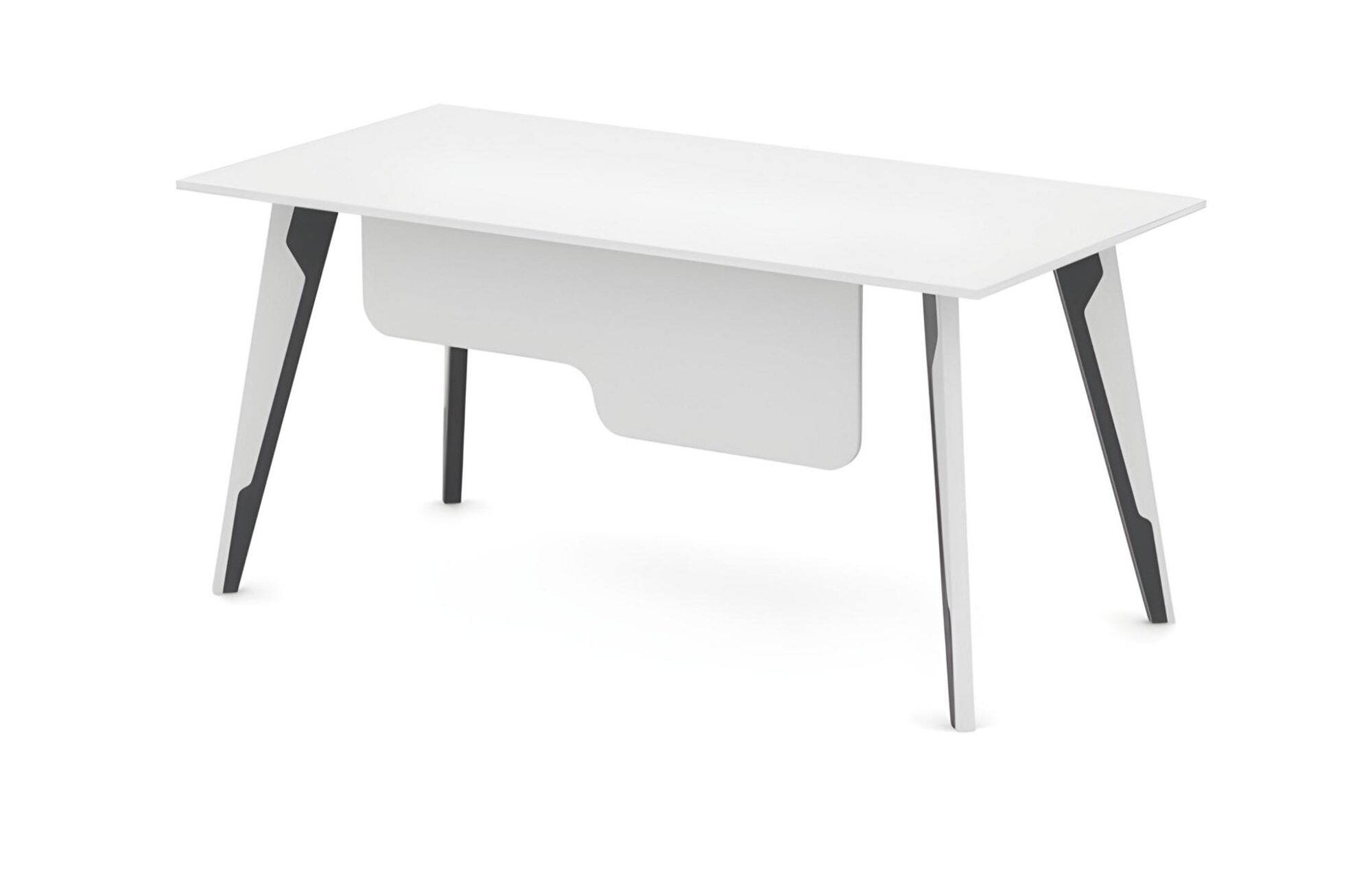 Desk Home Office Table Office Desk Computer Desk White - Black