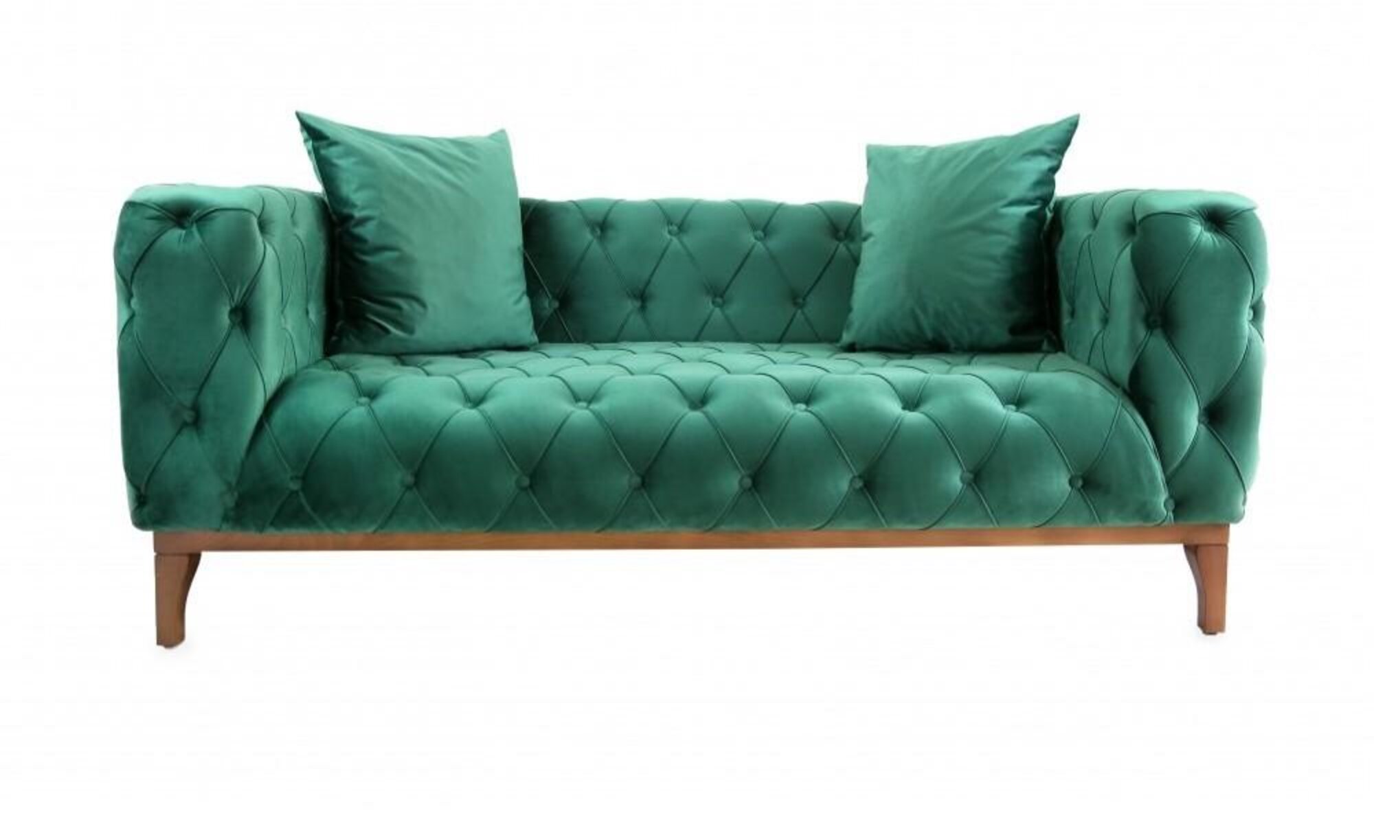 Modern Sofa 2 Seater Mini Sofa Small Couch with Cushions Chesterfield Sofas