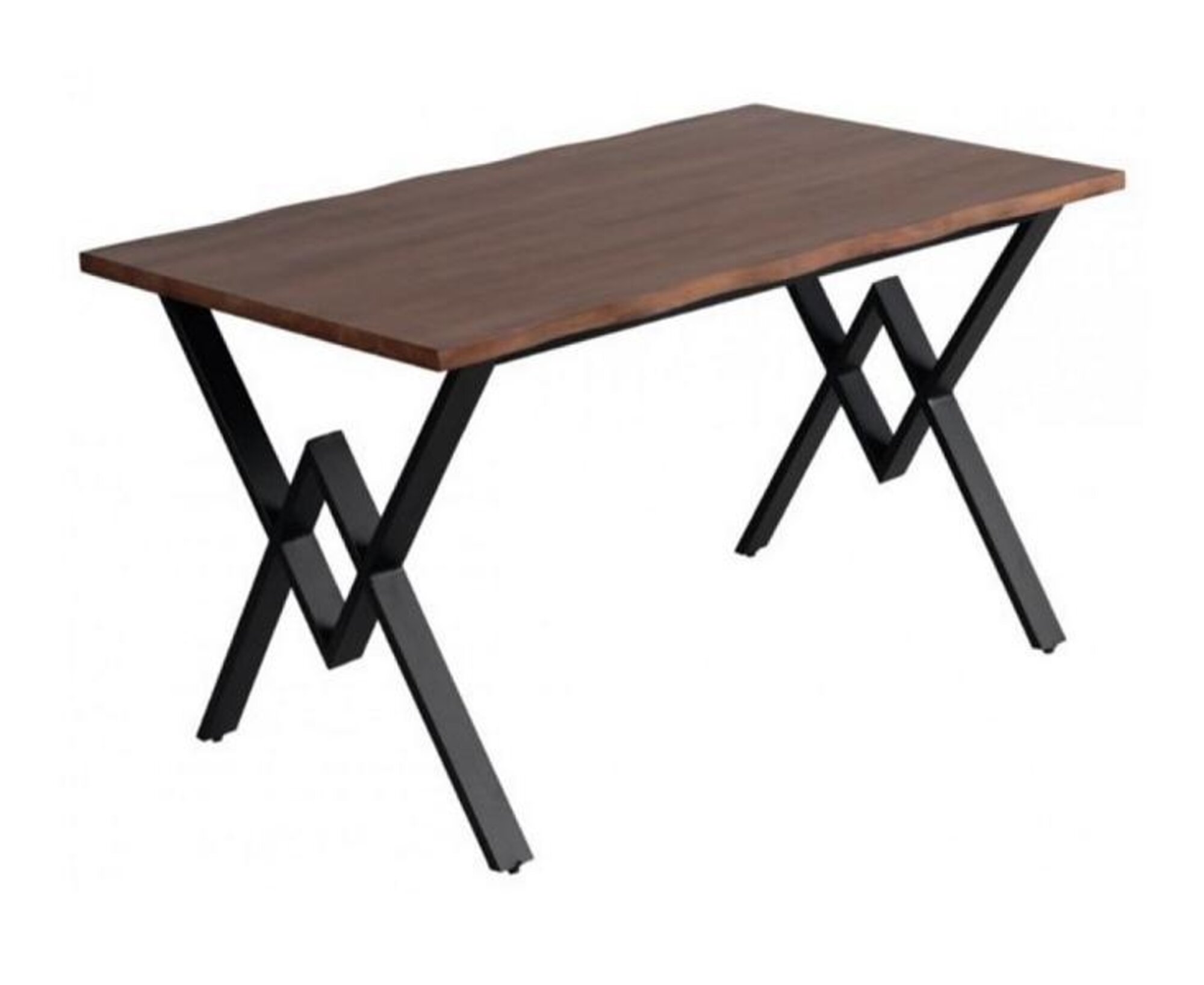 Dining table solid wood table kitchen table table with natural edge