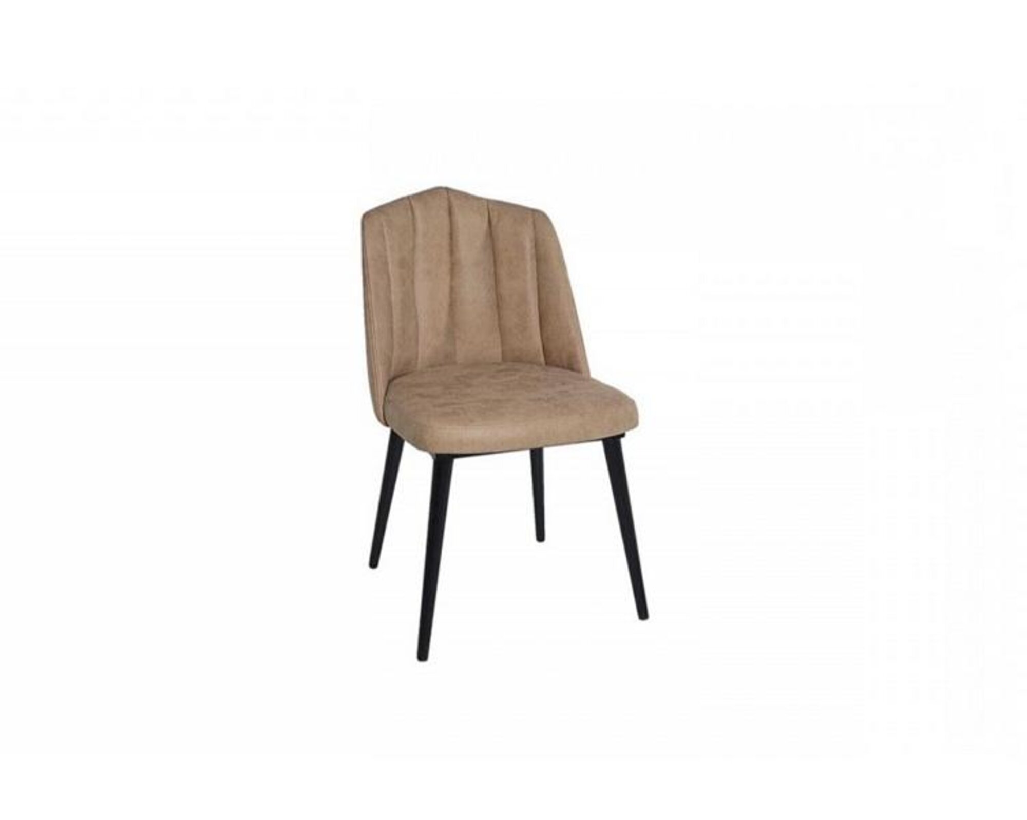Chair dining chair kitchen chair upholstered chair armchair artificial leather beige