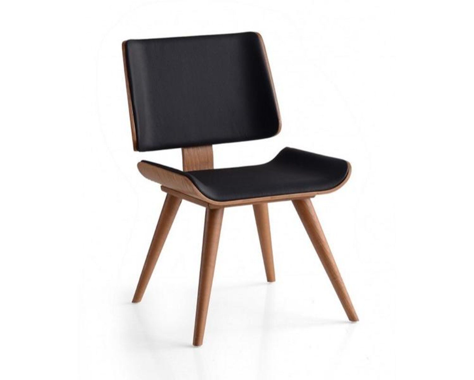 Dining chair bent wood frame kitchen chair chair with backrest lounge chair