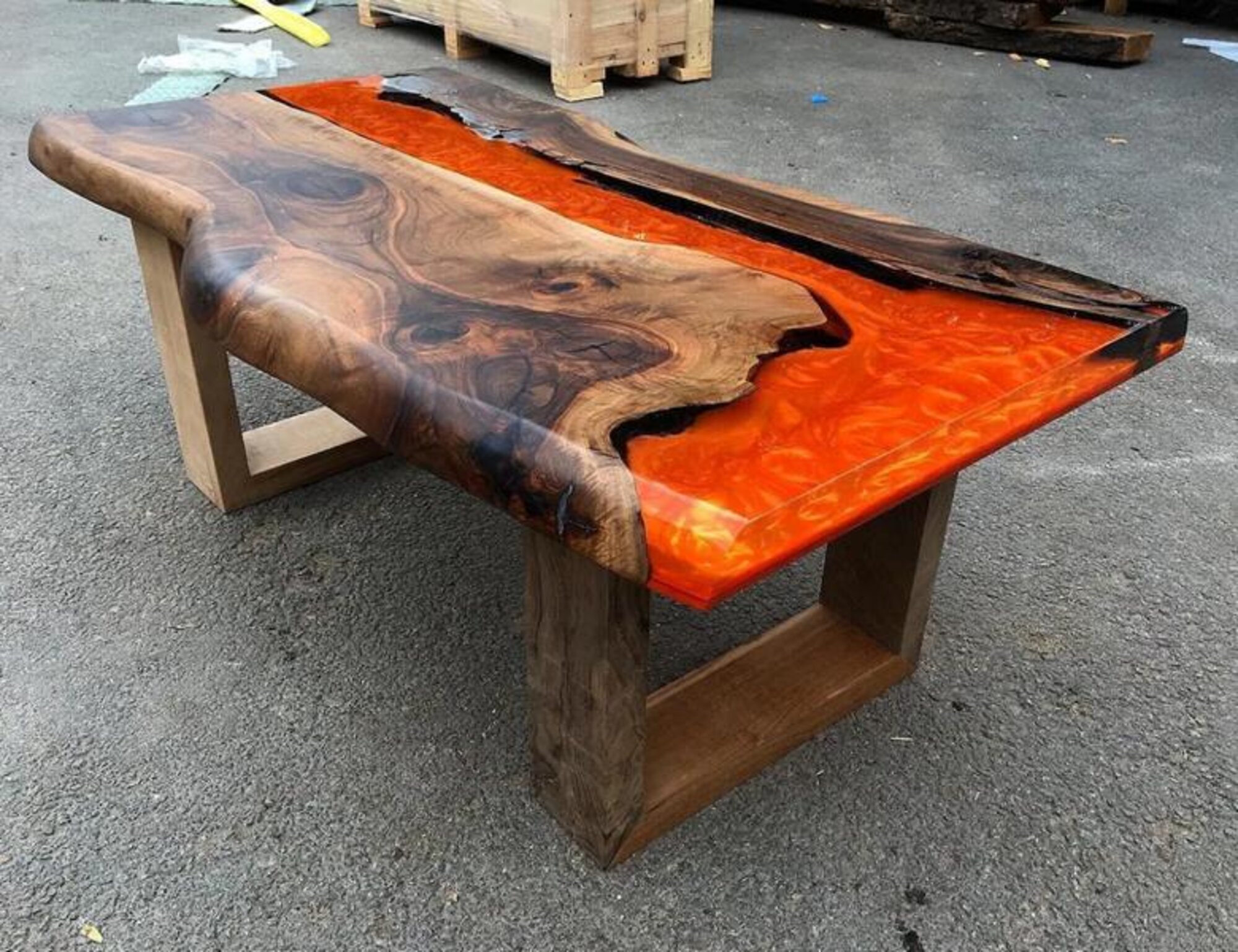 Coffee Table High Quality Rectangular Luxury Design Wooden Furniture Living Room Coffee Tables