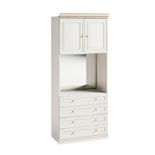 Mirror cabinet wardrobe solid wood cabinet coat cabinet wardrobes