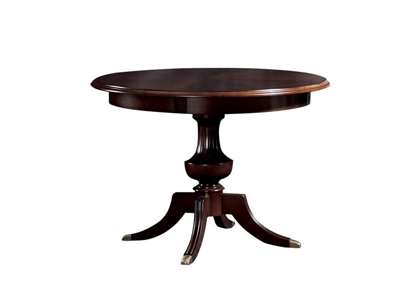 Kitchen table, dining table, family table, wooden table, round table, board.