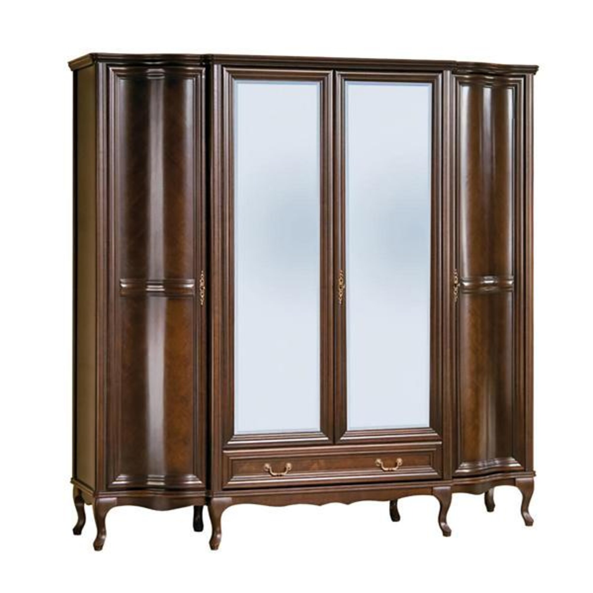 Mirror cabinet wardrobe bedroom cabinet laundry cabinet clothes cupboard