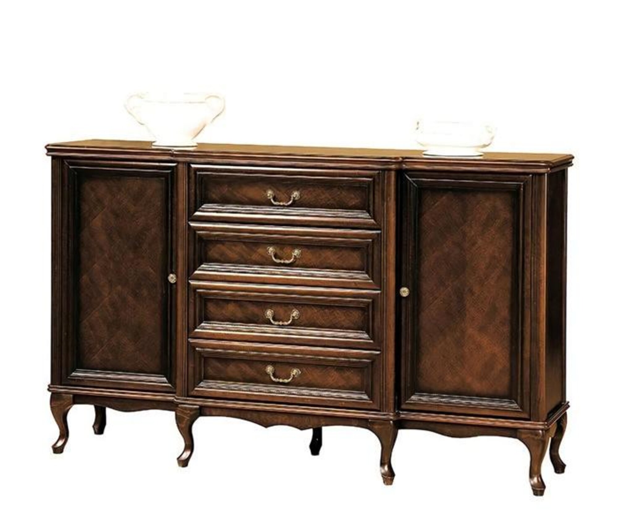 Sideboard Drawer Cabinet Storage Furniture Buffet Antique Chest of Drawers Cabinet