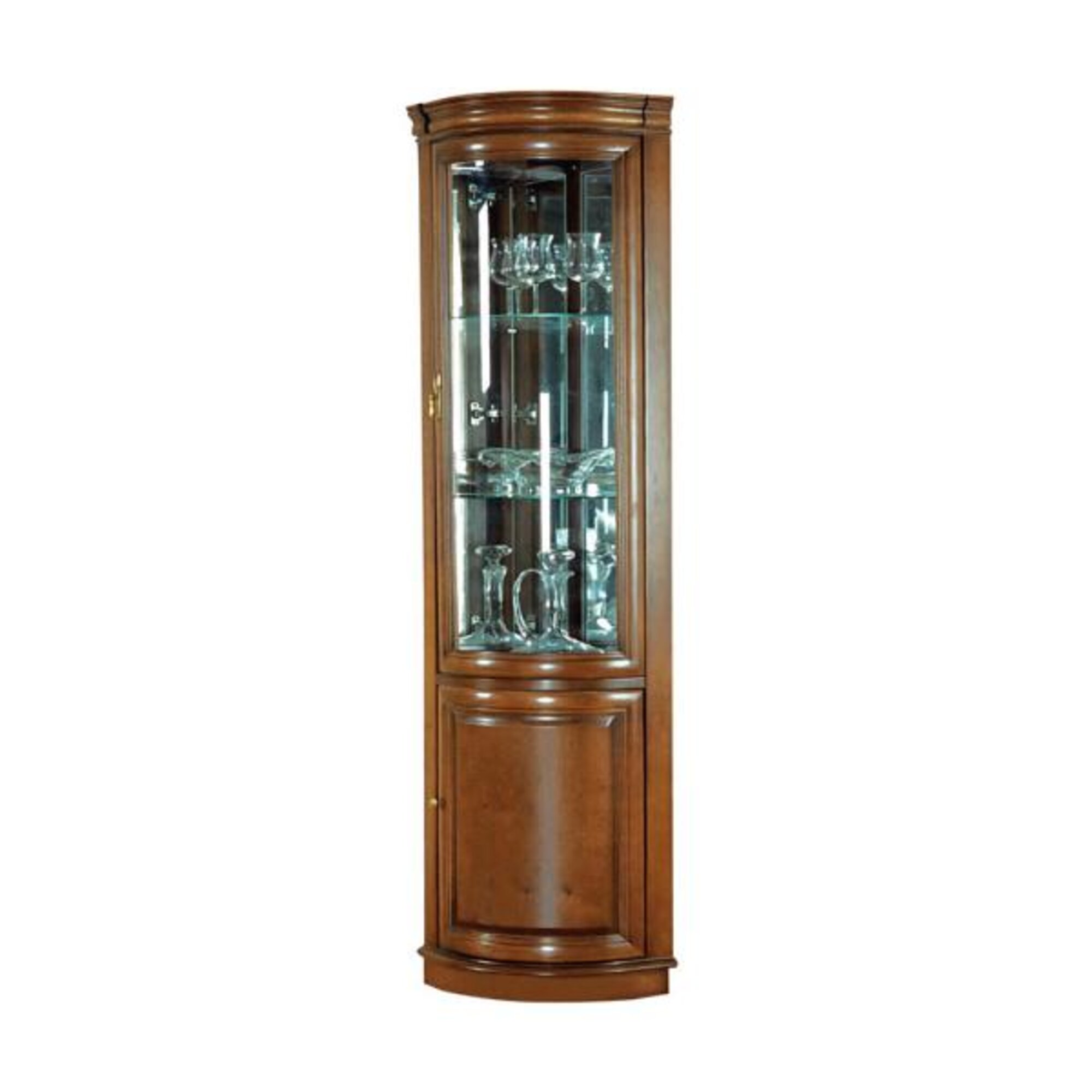 Corner showcase cabinet, display cabinet, glass showcase, display cabinet, shelf showcase.