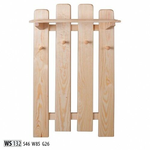 Solid wood wardrobe panel solid pine wall hanging wardrobe hallway wood New