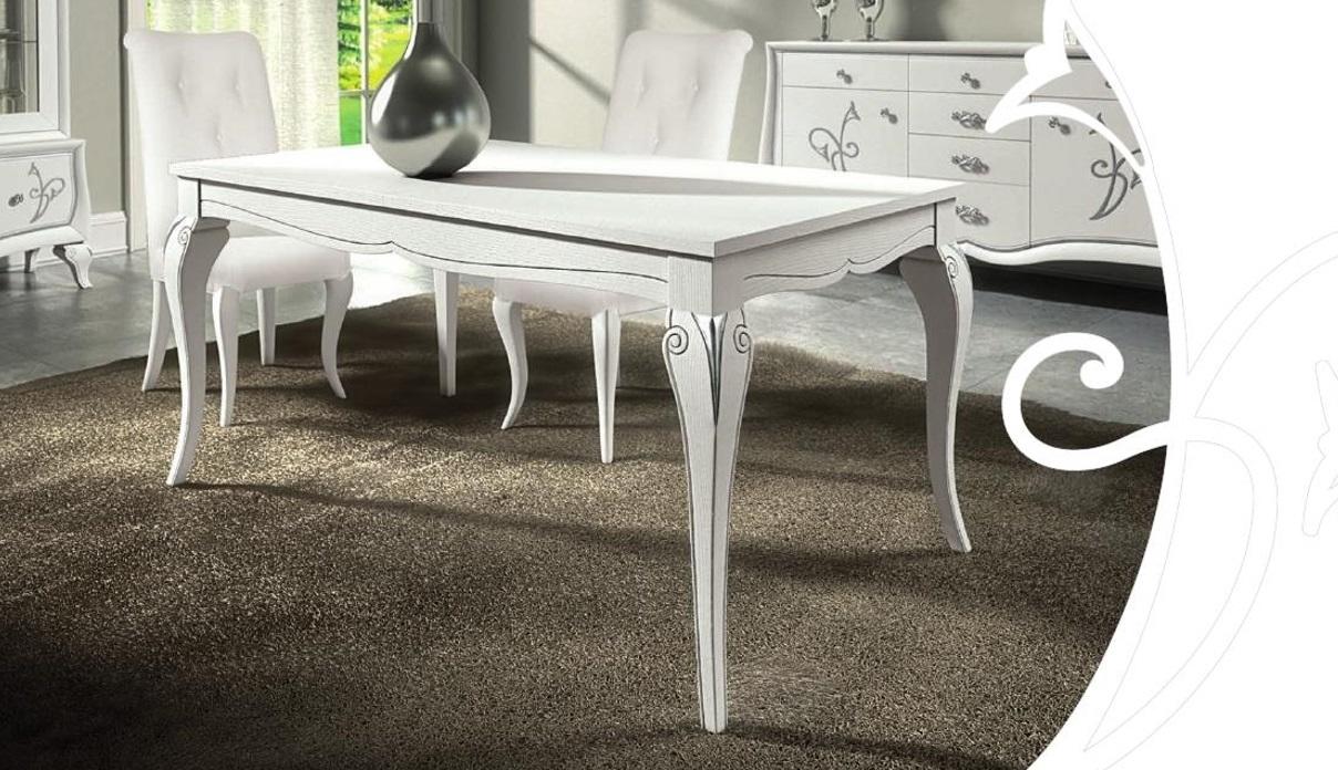 Dining Table Extendable Table xxl Tables Modern Wood Dining Room Design White