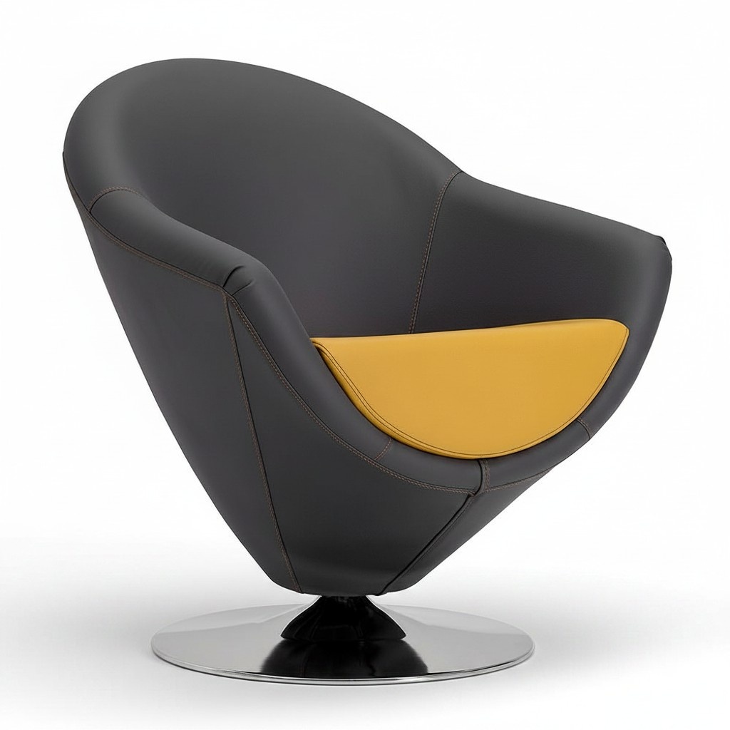 1-Seater Luxury Sofas Upholstered Furniture Leather Office Furniture Design Modern Furniture