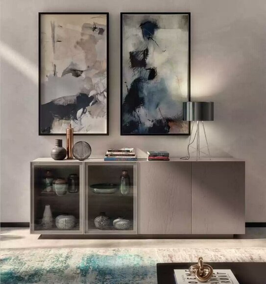 Sideboard living room luxury style modern brown new beautiful