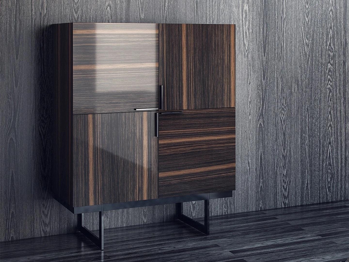 Dining Room Luxury Dresser Design Sideboard Wooden Cabinet Modern Furniture