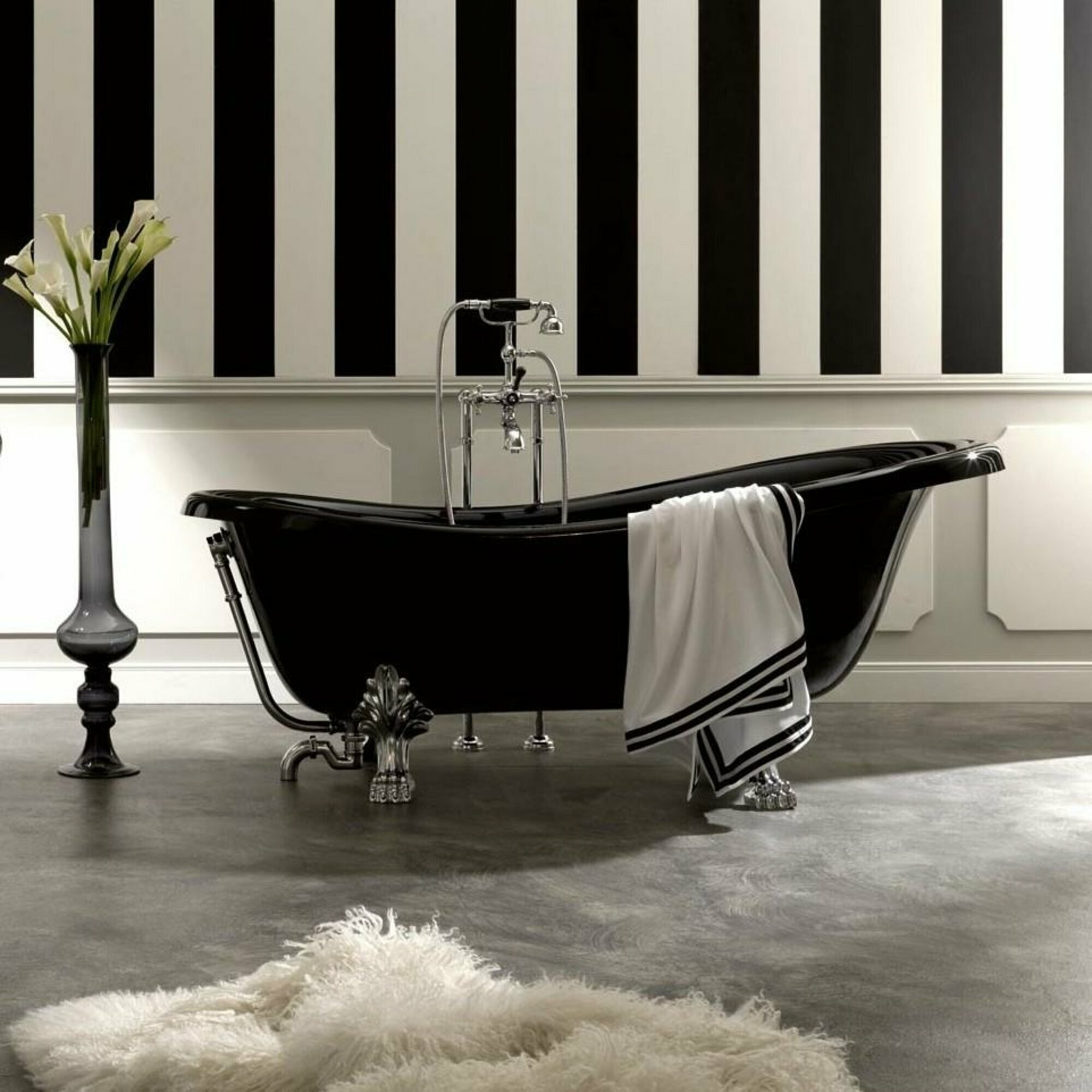 Exclusive freistehende Badewanne Acrylwanne Wanne Bad Wannen Badezimmer On Stock