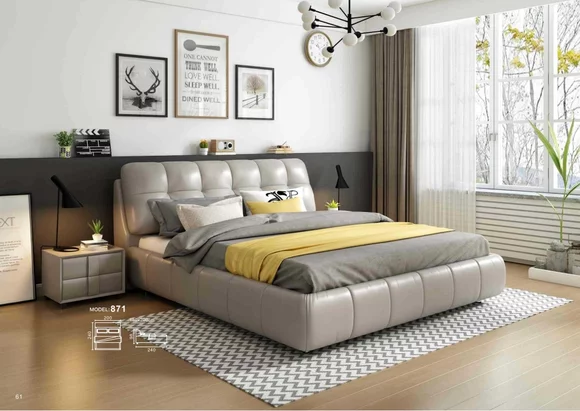 Bed Beds Double Bed Bedroom Marriage Bed Double Beds 180x200cm