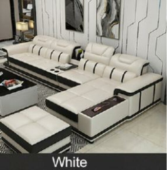 Living landscape corner sofa L-form corner upholstered sofa seat design couches sofas imitation leather