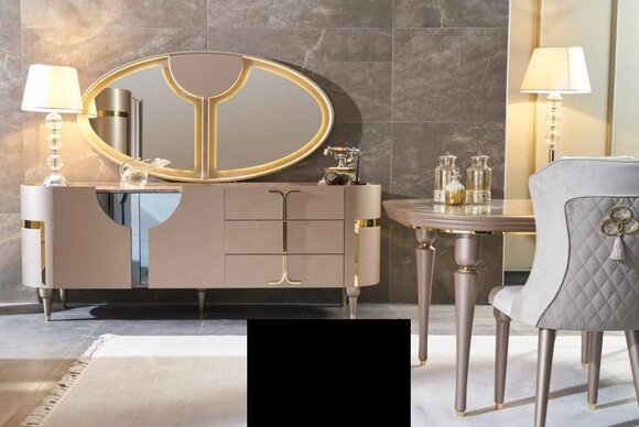 Console furniture wooden cabinet mirror dresser cabinet luxury chests of drawers cabinet shelf