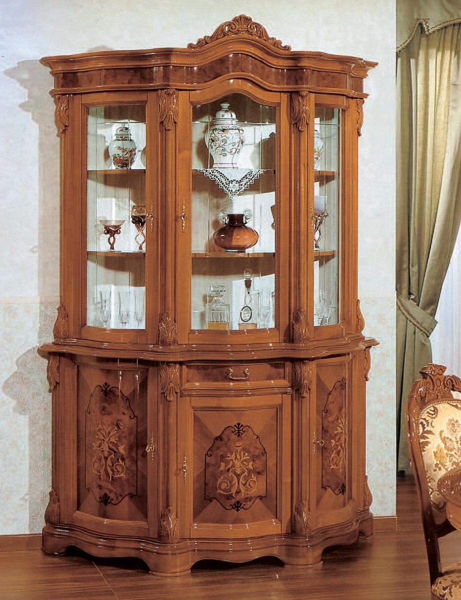 Display Cabinet Italian Luxury Furniture Showcases Sideboard Cabinet Glass Design Cabinets