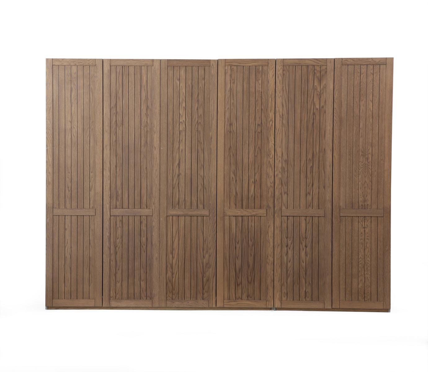 Wardrobe Wardrobe Wood Modern Brown Clothes Bedroom Wardrobe