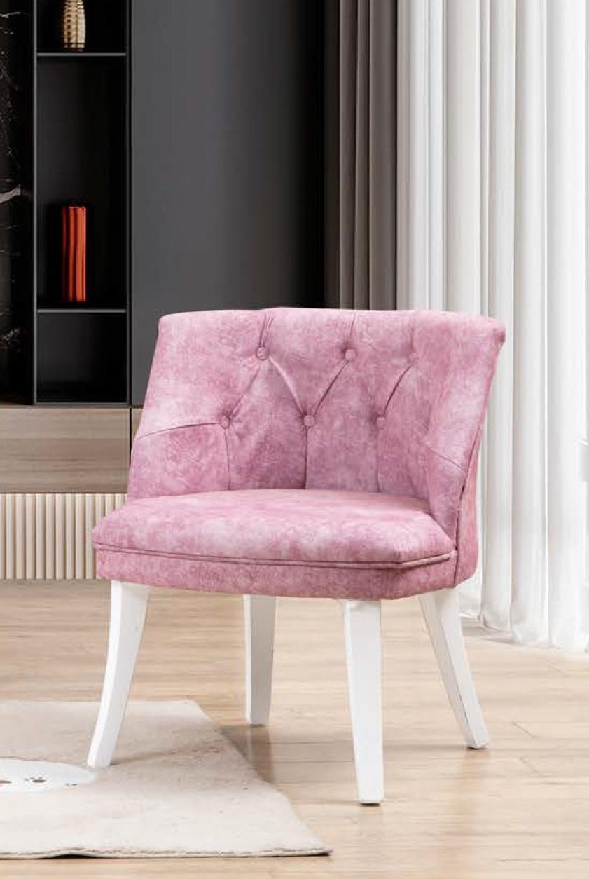 Chair Living Room Dining Armchair Upholstered Without Armrest Luxury New