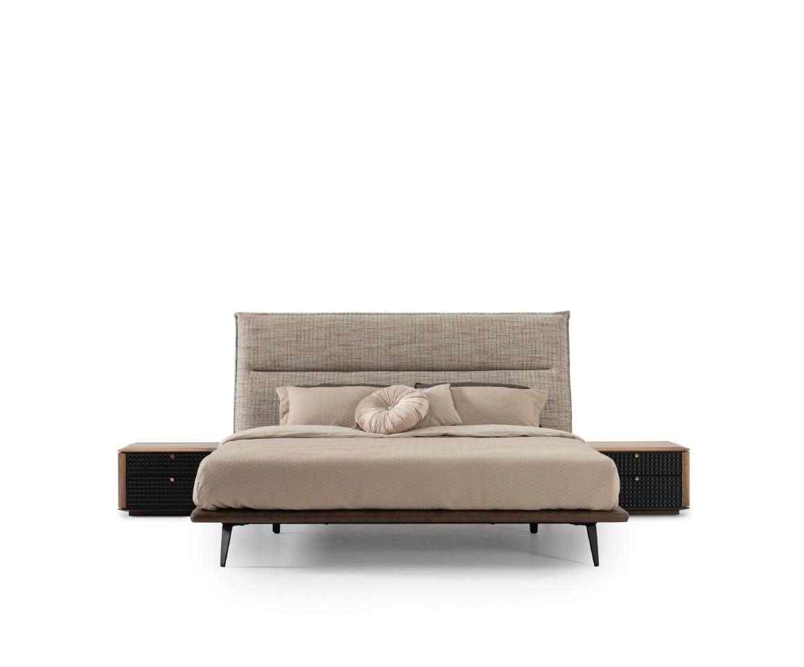 Luxury Loft Bedroom Bed Design Beds Upholstery Style Furniture Grey