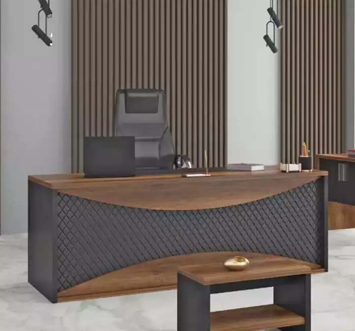 Brown desk tables office table executive desk 200x90