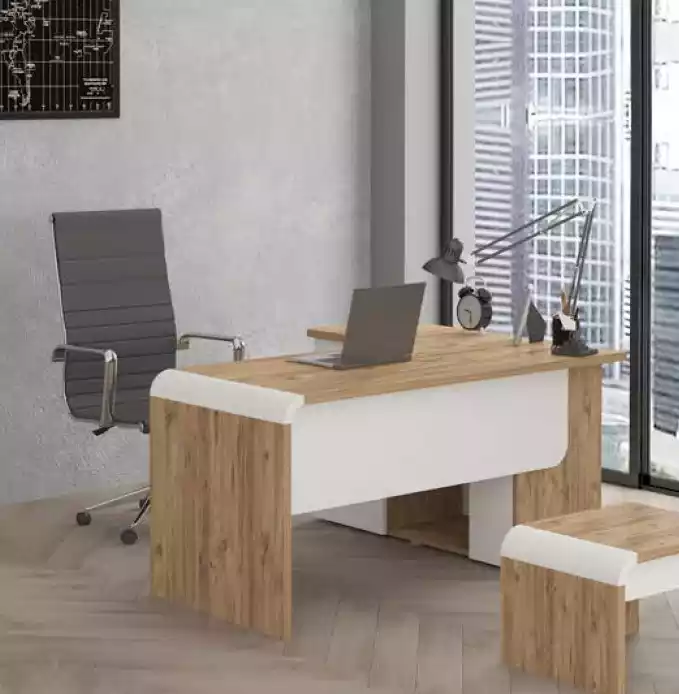 Brown corner desk office furniture design desk executive desk