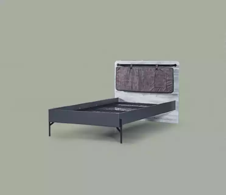 Teenager Beds Single Bed Gray Bed Furniture Bedroom Single Bed